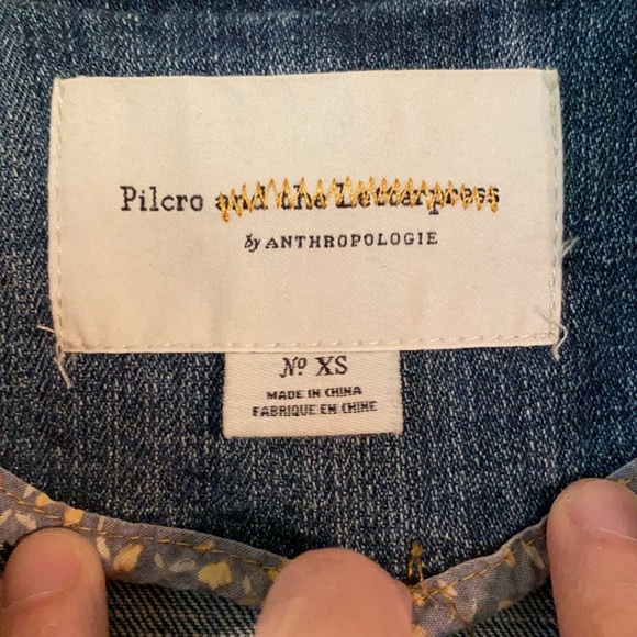 Anthropologie Jean jacket - Picture 2 of 5